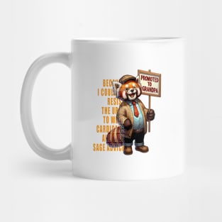 Red Panda, Promoted To Grandpa Mug